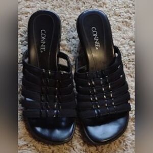 Connie Elegant Black Women's Sandals